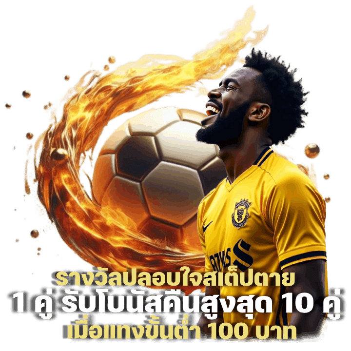 รางวัลปลอบใจสเต็ปตาย 1 คู่ รับโบนัสคืนสูงสุด 10 คู่