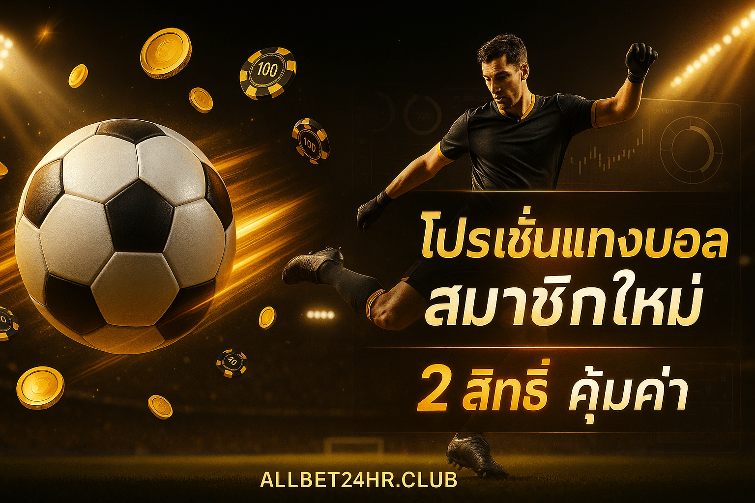 โปรโมชั่นแทงบอลสมาชิกใหม่