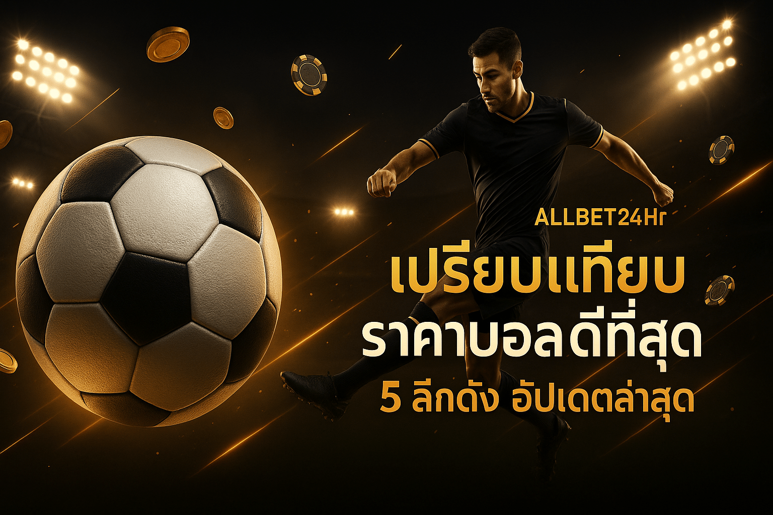 เปรียบเทียบราคาบอลดีที่สุด